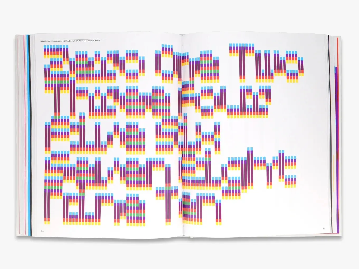 Thames & Hudson System Process Form bog typografi neon