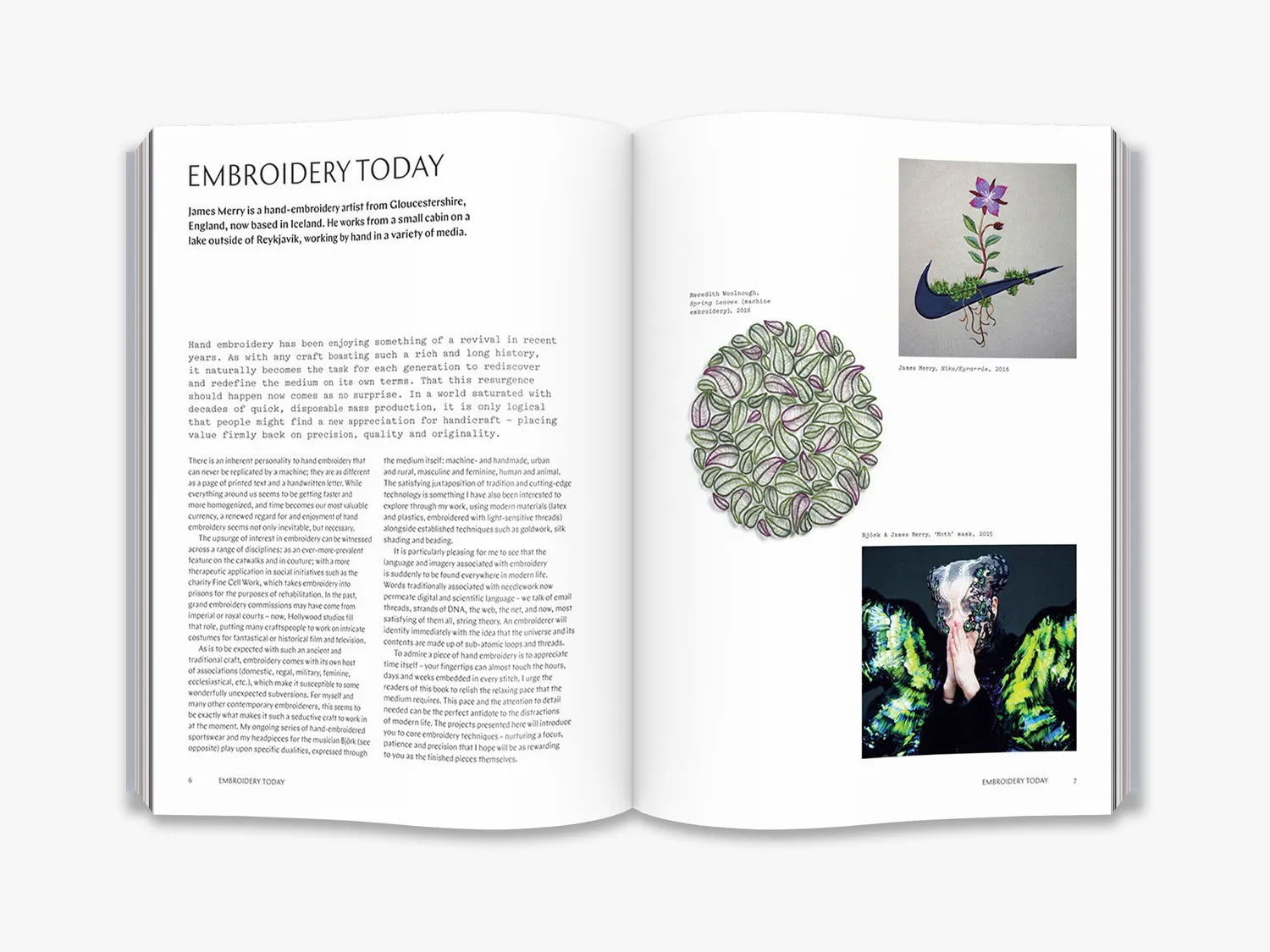Thames & Hudson Maker's Guide Embroidery broderibog 15 projekter