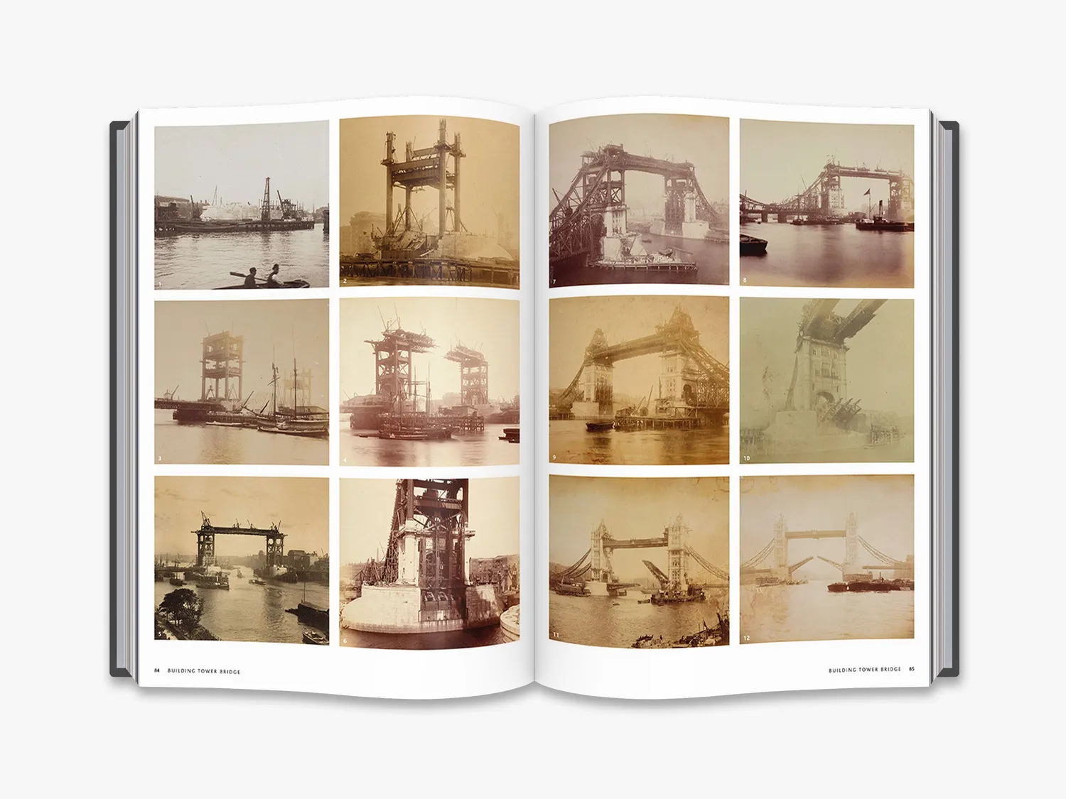 Thames & Hudson Tower Bridge bog – arkitektur og historie