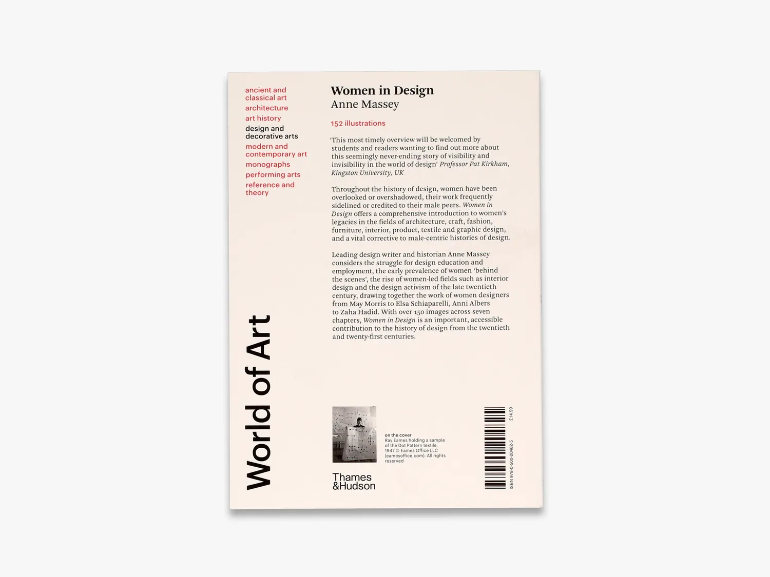 Thames & Hudson World of Art Women in Design fagbog