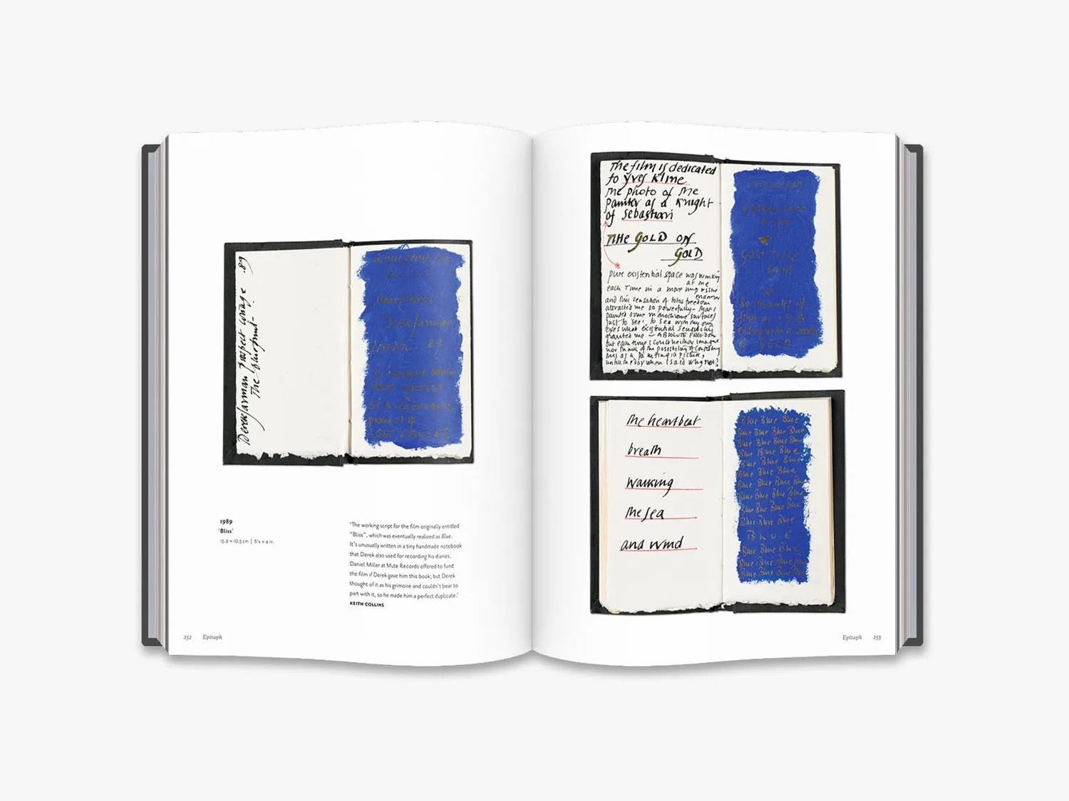 Thames & Hudson Derek Jarman's Sketchbooks bog filmkunst