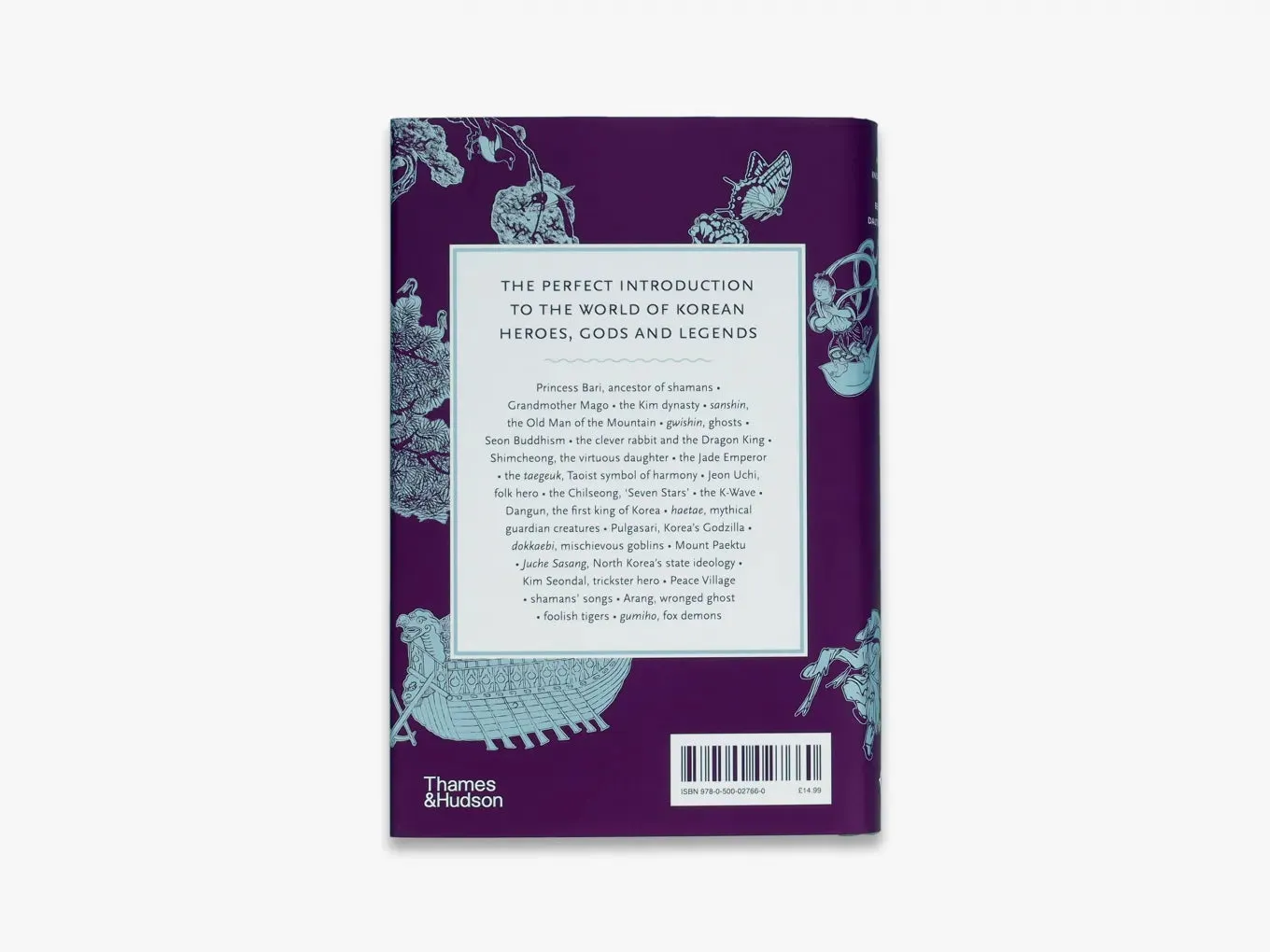 The Korean Myths myter bog illustreret