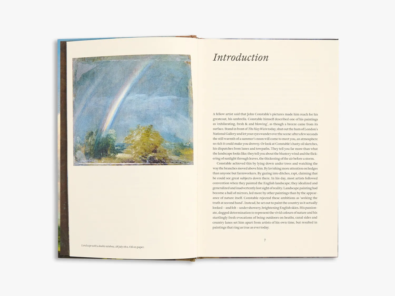 Thames & Hudson Constable's Year bog signeret Owens
