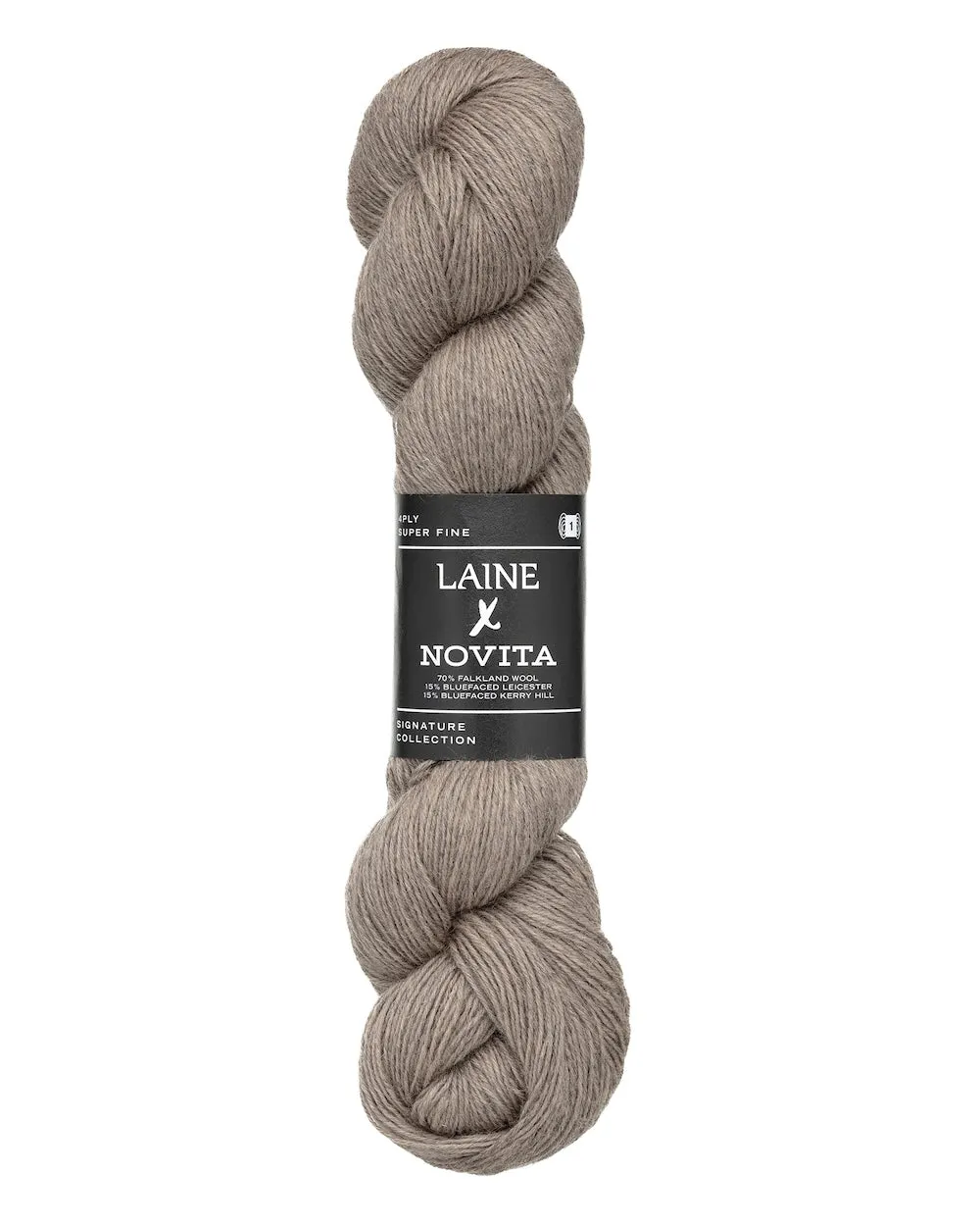 Laine x Novita DK strikkegarn Cloudy Cotton 100 g uld