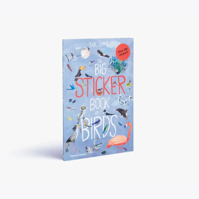 Thames & Hudson Big Sticker Book of Birds klistermærkebog