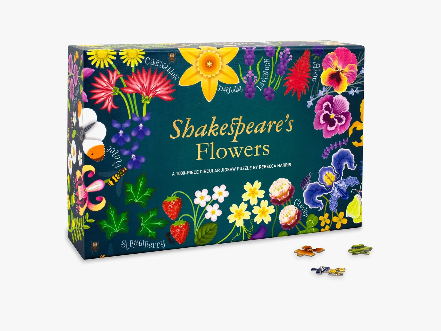 Thames & Hudson Shakespeare's Flowers puslespil 1000 brikker blomster